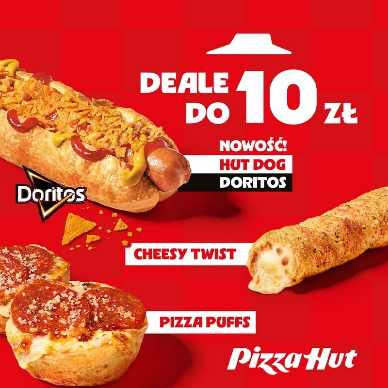 Deale do 10 zł w Pizza Hut! Tak, tylko 10 zł!
