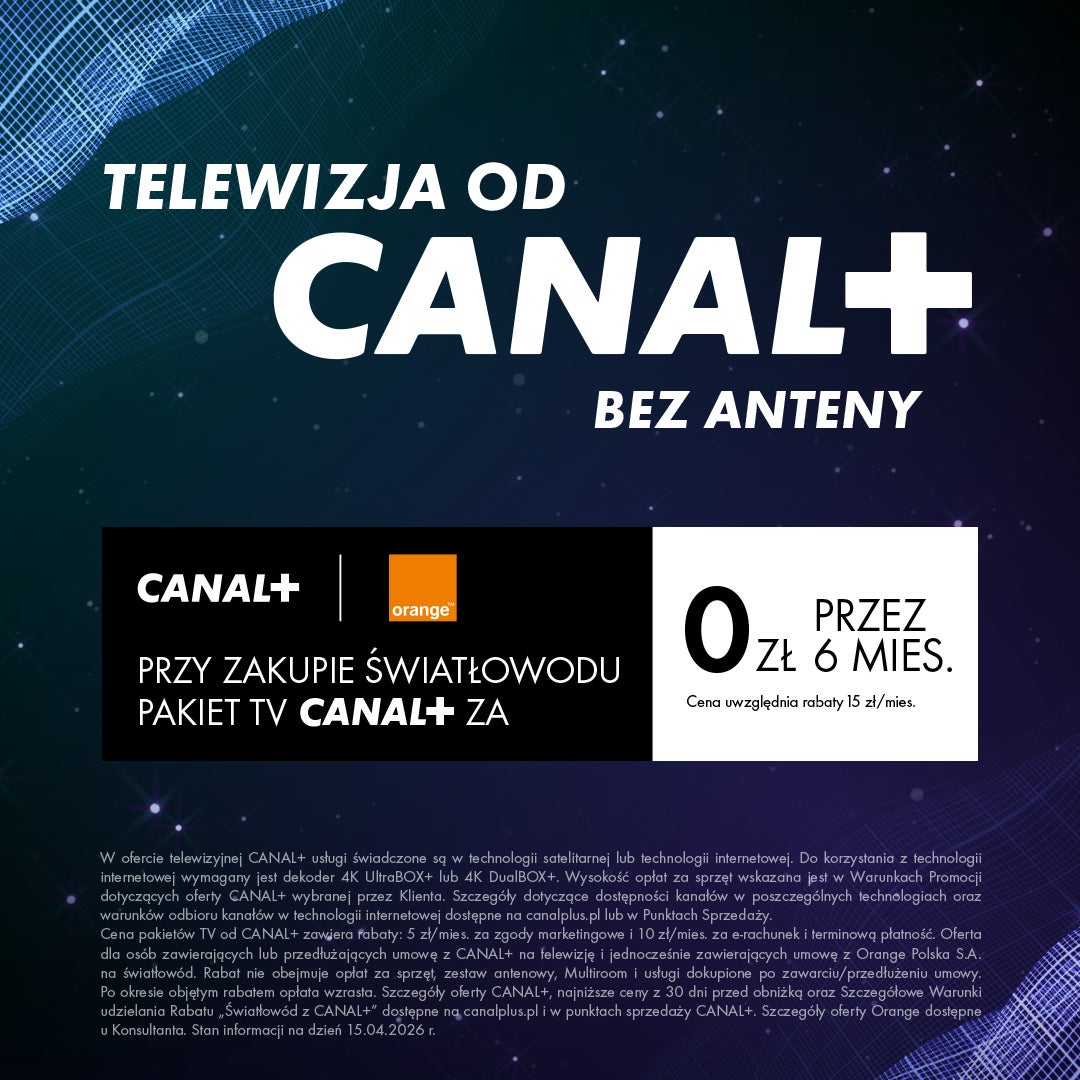 Wybierz swój pakiet telewizji i oglądaj jak chcesz i gdzie chcesz!